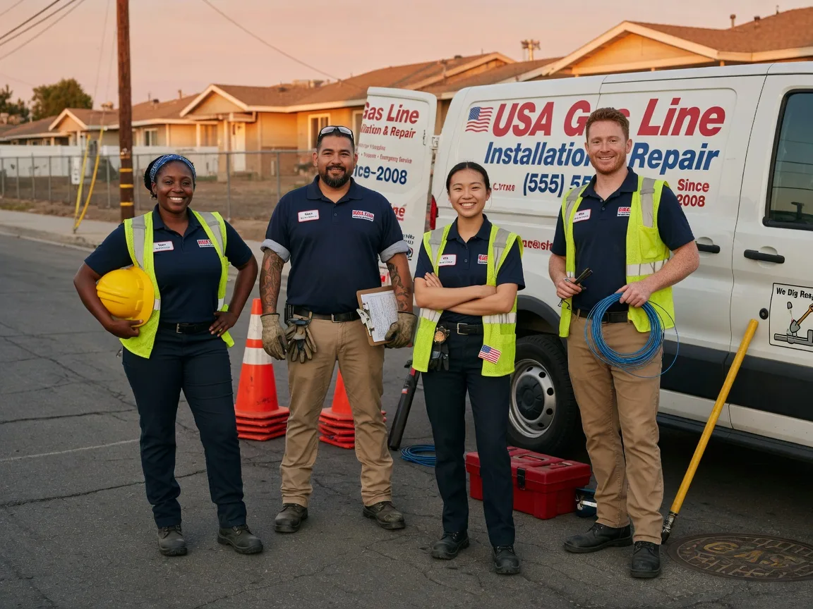Gas Line Installation company in Addison, PA